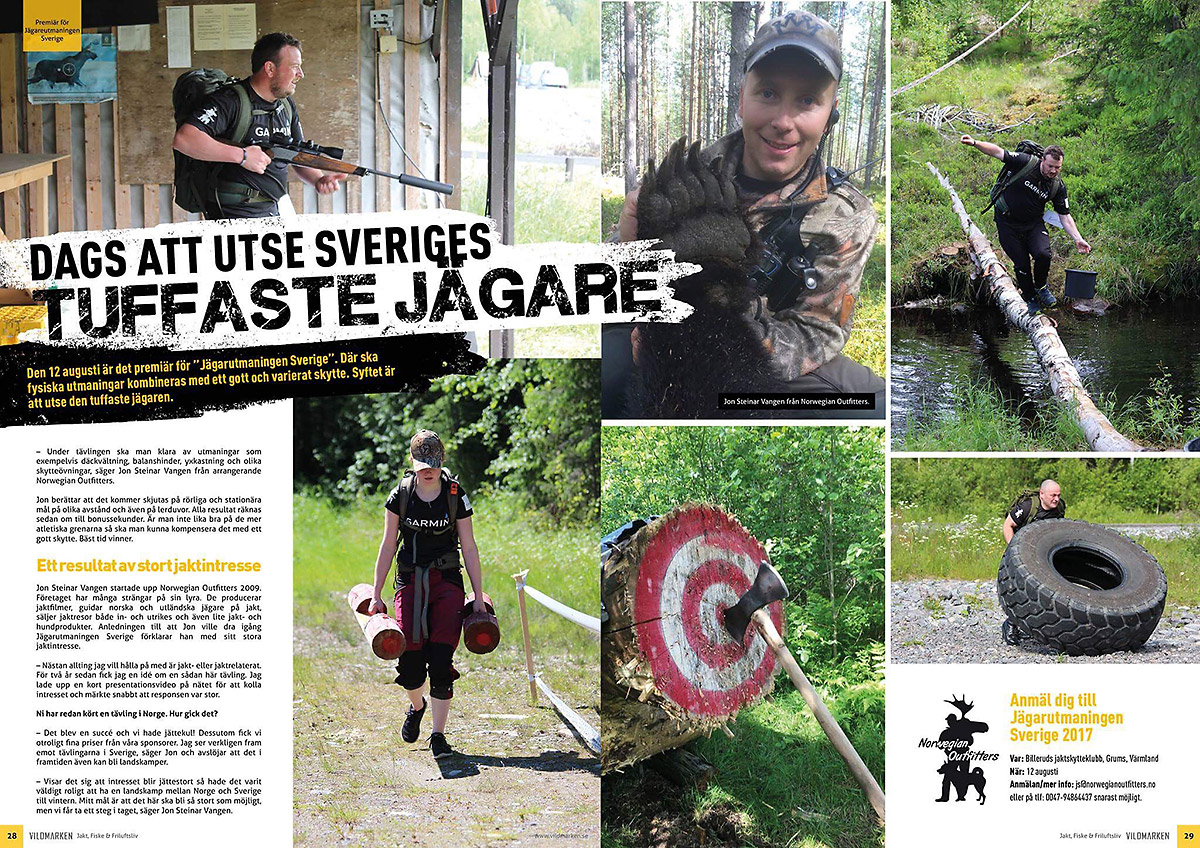 Sveriges tuffaste jägare